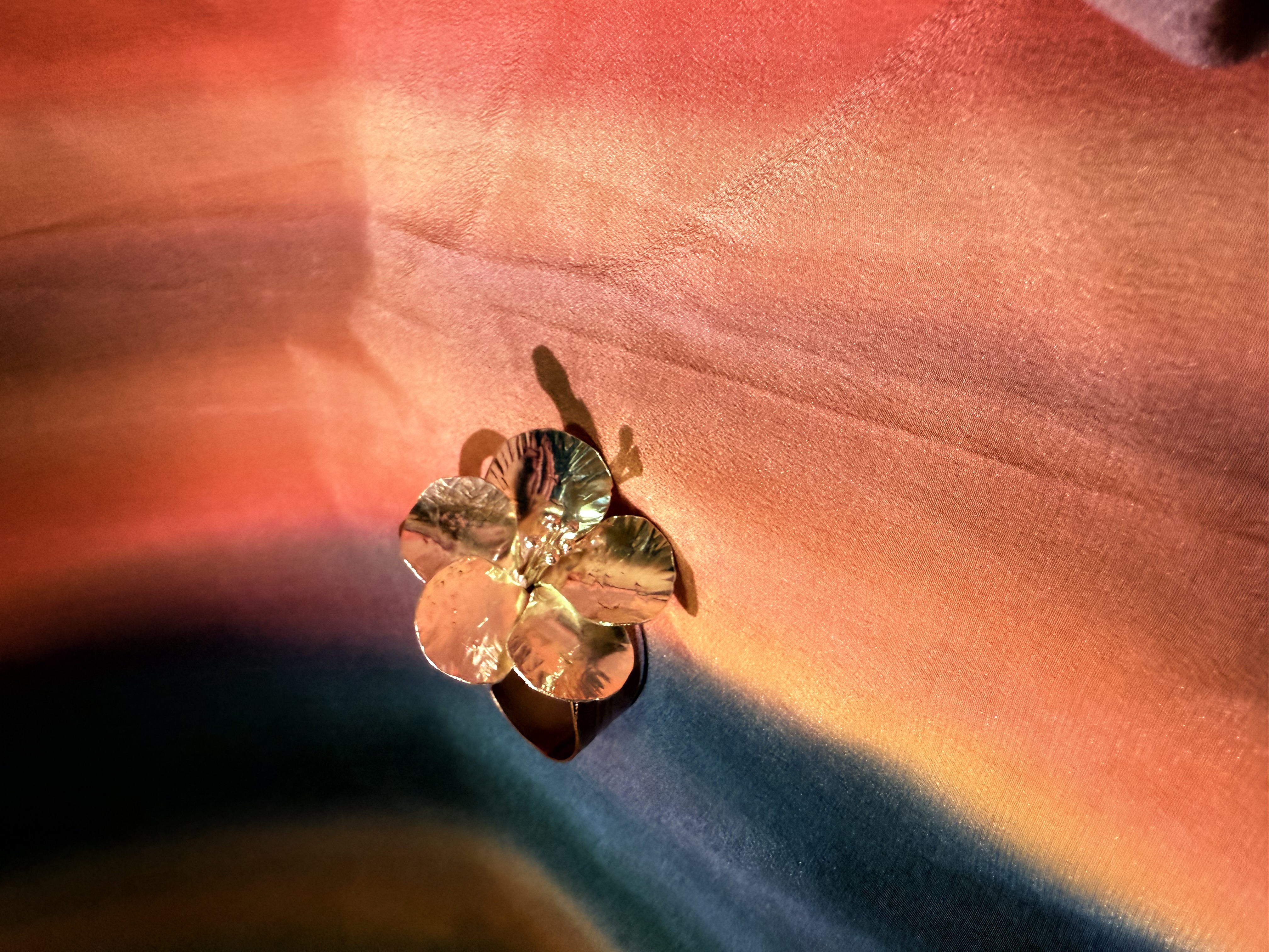 The Blooming Hibiscus Cuff